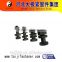 High strength harden black hex bolts with nuts and washers