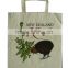 100% cotton material souvenir shopping bags