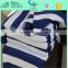 5 Star Hotel Spiral White and Blue Beach Towels