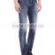 Slim-fit tapered jogg dark black wash straight leg jeans for men