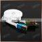 Custom Laser Logo 1M Aluminum Micro USB Cable, Flat 5 Pin Micro USB Data Charging Cable For Samsung