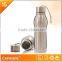 Double wall vacuum stainless steel drinking bottle