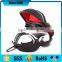 black eva headphone protective case with carabiner