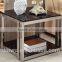 Modern 5 Colours Top Natural Marble Tea Table for Living Room