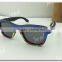 Captain Cartoon Stickers Bamboo Sunglasses With Bamboo Case America Style
