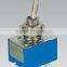 6 PIN 4A toggle switch,short handle red toggle switch on/on pcb terminal