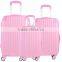 ABS 3 pcs set eminent horse print luggage hard shell spinner luggage animal print luggage