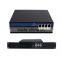 OEM 130w 12v 24v industrial ethernet switch poe 8 port for high power wifi access point cpe