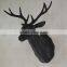 modern animal artistic bronze deer wall decor with high quality