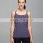 Custom make 2016 yoga wear women with strappy yoga sexy tank top