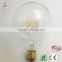 Led Curly Filament Bulb G125 Clear & Amber Glass E27 Base Decorative light bulb