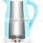 New Year Gift Special Appearence Large Spoute Removable Lid Double Wall Stainless Steel Electric Kettle