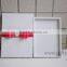 Custom Wholesale Wedding Invitation Box with red ribbon