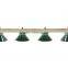 Billiard lamp 4 metal shades of billiard pool table lights