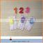 2015 hot sale birthday cake number candle from 0-9