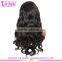 Wholesale Price Qingdao Factory 24 Inches Middle Part Body Wave Human Hair lace Front Wigs
