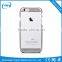 Cheap Price Gun Black Silver Passion Red Electroplating Transparent Clear Phone Cover Case For iPhone 6 6S Plus