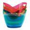 3.5L Mini Plastic Acrylic Ice Bucket for Beer Promotion, Champagne Wine Ice Bucket for Party