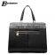 retro solid women bag office hand bag leather tote bag factory