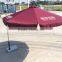 Aluminum pole material and umbrella type portable patio umbrella