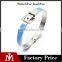 Fashion Women Enamel Spring Bracelet Fine Jewelry Stainless Steel Belt Sivler Cuff Bangle