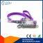 Adjustable PU Leather pet collar for dog and cat