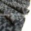 Dark Grey ColorPolar Fleece Throw Blanket, Fabric