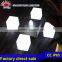 16 colour light flashing ways waterproof led cube furniture ,led cube 40 cm,led cube