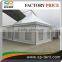 Corporate Pagoda Marquee Event Tent With Rain Gutter 8x8m and air-conditioning