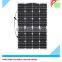 Sunpower cell 80W Semi flexible solar panel for caravans