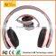 Customized Colors and Brand Foldable Hifi Sound A2DP Bluetooth SD Card Player Headphones