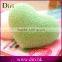 2 pcs/lot heart shape Konjac facial cleansing brush