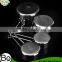 4 PCS Solid Sturdy Stainless Steel Stackable Measuring Cups Set to Measure Dry and Liquid Ingredients for Kitchen Cooking Baking