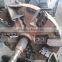 wood chip crushing machine for tree branch