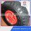 China Wholesale Market Solid Rubber Coated Wheel 6x1.5