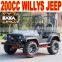 Mini Jeep Willys 200cc