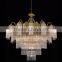 Rococo Style Crystal Bronze Chandelier/ Home Decor Retro Brass Pendant Lamp/ Luxury New Design Ceiling Lamp