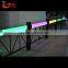 metal balcony railing,led plastic rail, coloful fence