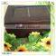 small antique divider clear lid wooden jewelry box