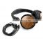 New Style wood headphone cool in-ear stereo wood earphone&earbud,wood earphone