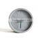 Mini Plain concrete table decoration bare concrete desktop clock
