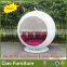 hotel outdoor furniture poolside big bed white rattan apple sunbed