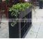 Arlau outdoor park galvanized flower planter