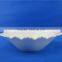 600ml Cheap White Large Ceramic Mixing Bowls Customized