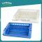 Collapsible Plastic Drying Holder Organizer Drainer Storage Kitchen Dish Drying Rack 2 Tier Dish Rack With Tray