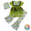 short sleeve ruffle shirts and pants baby boutique remake outfits wholesale girl boutique clothes
