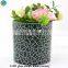 Green Mercury Glass Pillar Christmas Candle Holder
