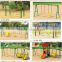 (CHD-884) Colorful four seat galvanized metal swing sets