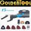 15pcs As Seen On TV Portable Vibrating Oscillating Multifunction Electric Power Multi-Task Tool