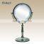 OEM ODM cosmetic LED table mirror double sided magnifying table mirror
